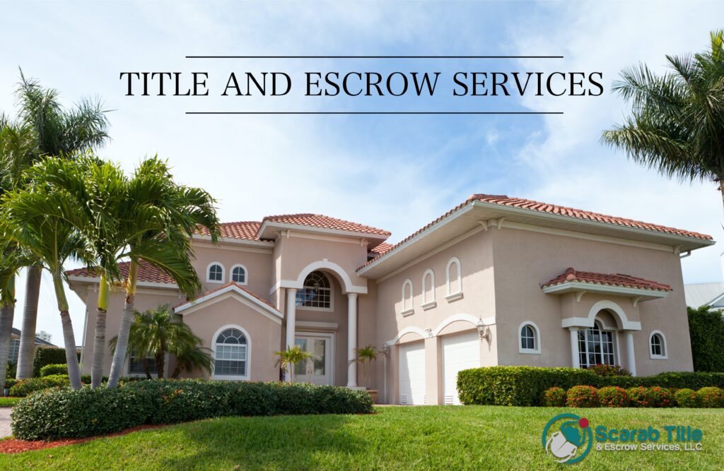Title Insurance, title services, escrow services.